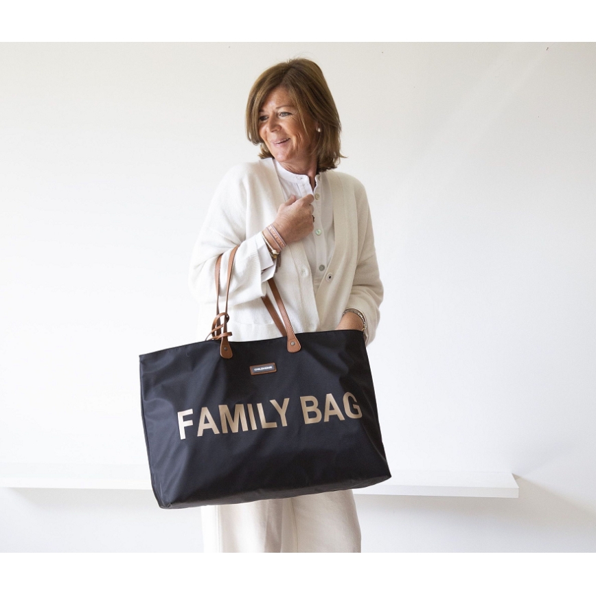 Childhome - Potovalna torba FAMILY BAG črna