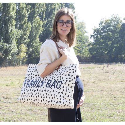 Childhome - Potovalna torba FAMILY BAG leopard