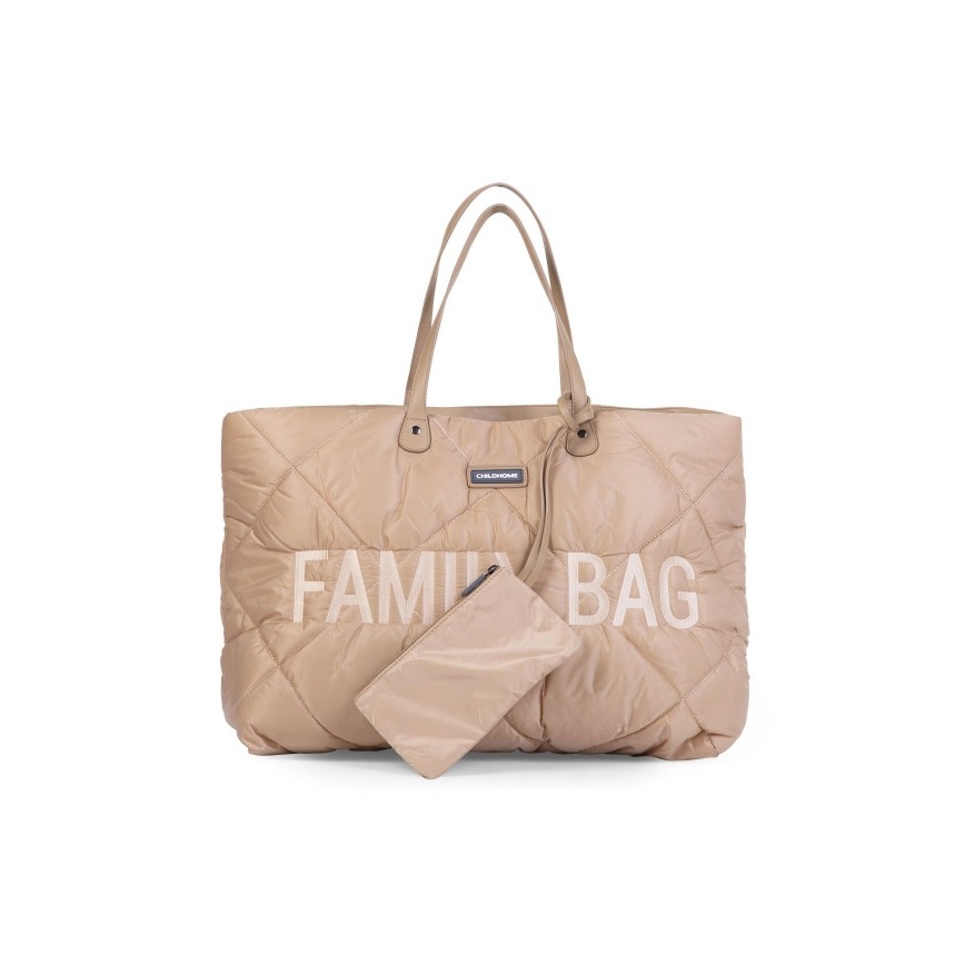 Childhome - Potovalna torba FAMILY BAG PUFFERED krem barva