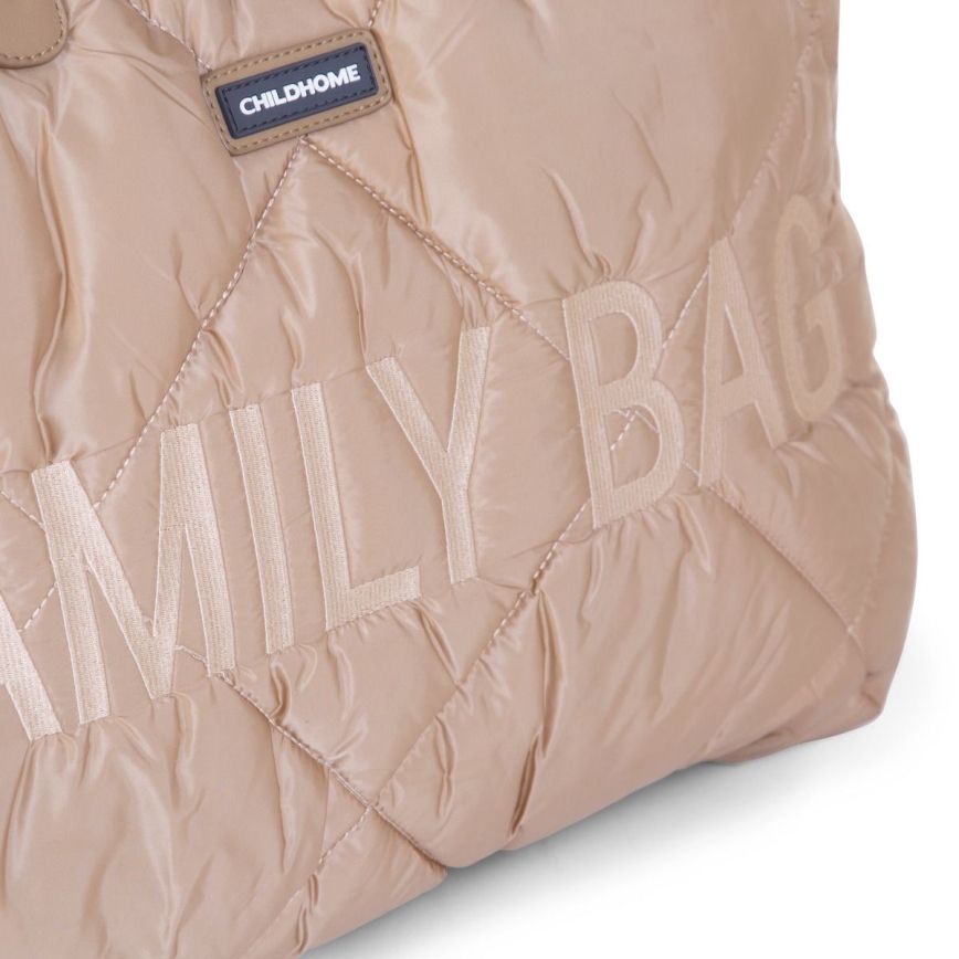 Childhome - Potovalna torba FAMILY BAG PUFFERED krem barva