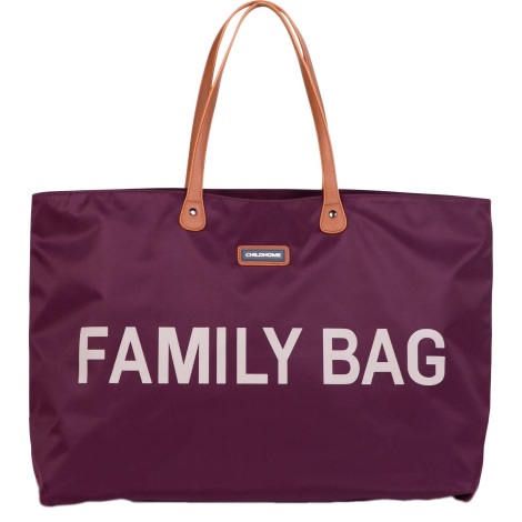 Childhome - Potovalna torba FAMILY BAG vinska barva