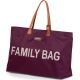 Childhome - Potovalna torba FAMILY BAG vinska barva