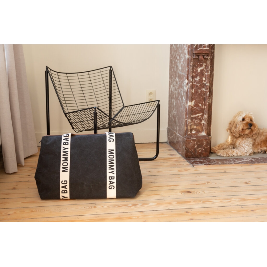 Childhome - Previjalna torba MOMMY BAG črna