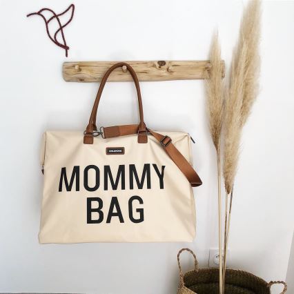 Childhome - Previjalna torba MOMMY BAG kremna