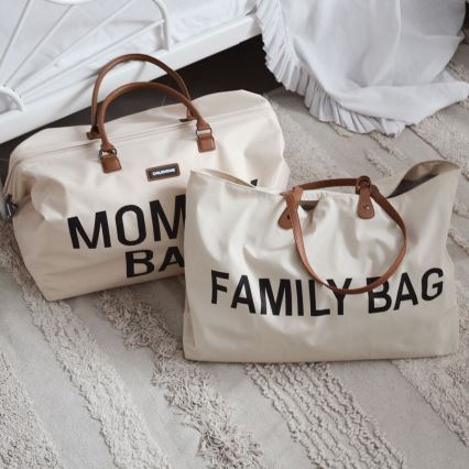 Childhome - Previjalna torba MOMMY BAG kremna