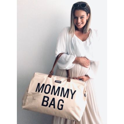 Childhome - Previjalna torba MOMMY BAG kremna