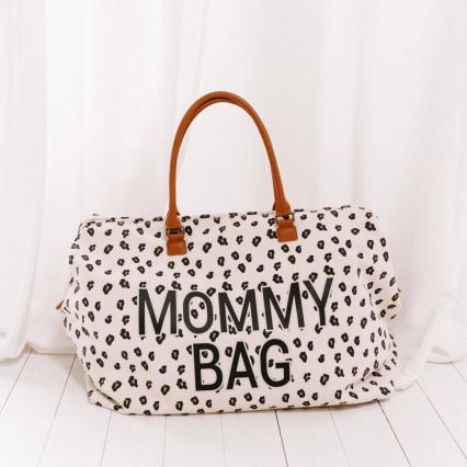 Childhome - Previjalna torba MOMMY BAG leopard