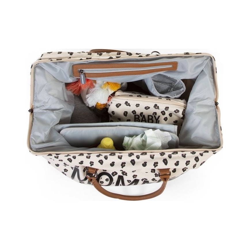 Childhome - Previjalna torba MOMMY BAG leopard