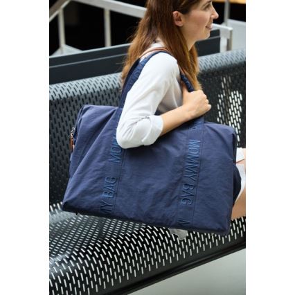 Childhome - Previjalna torba MOMMY BAG modra