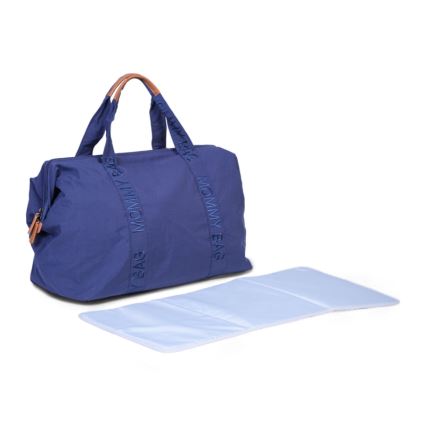 Childhome - Previjalna torba MOMMY BAG modra