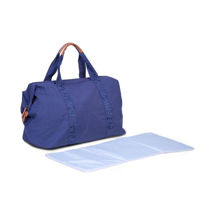 Childhome - Previjalna torba MOMMY BAG modra