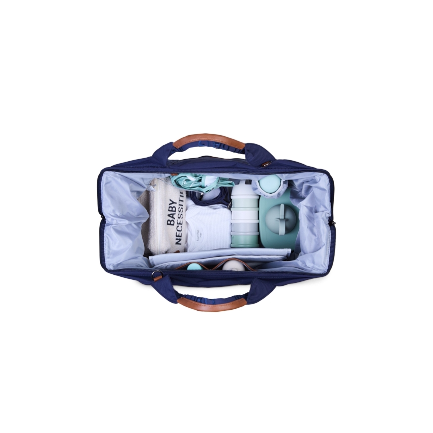 Childhome - Previjalna torba MOMMY BAG modra