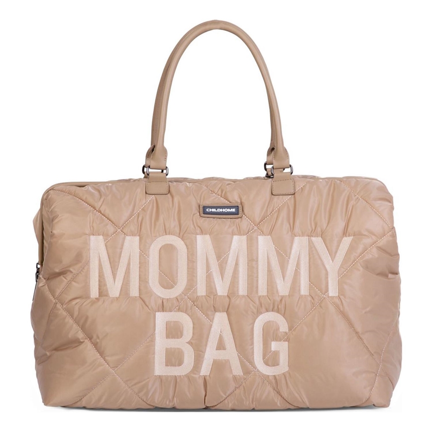 Childhome - Previjalna torba MOMMY BAG PUFFERED bež