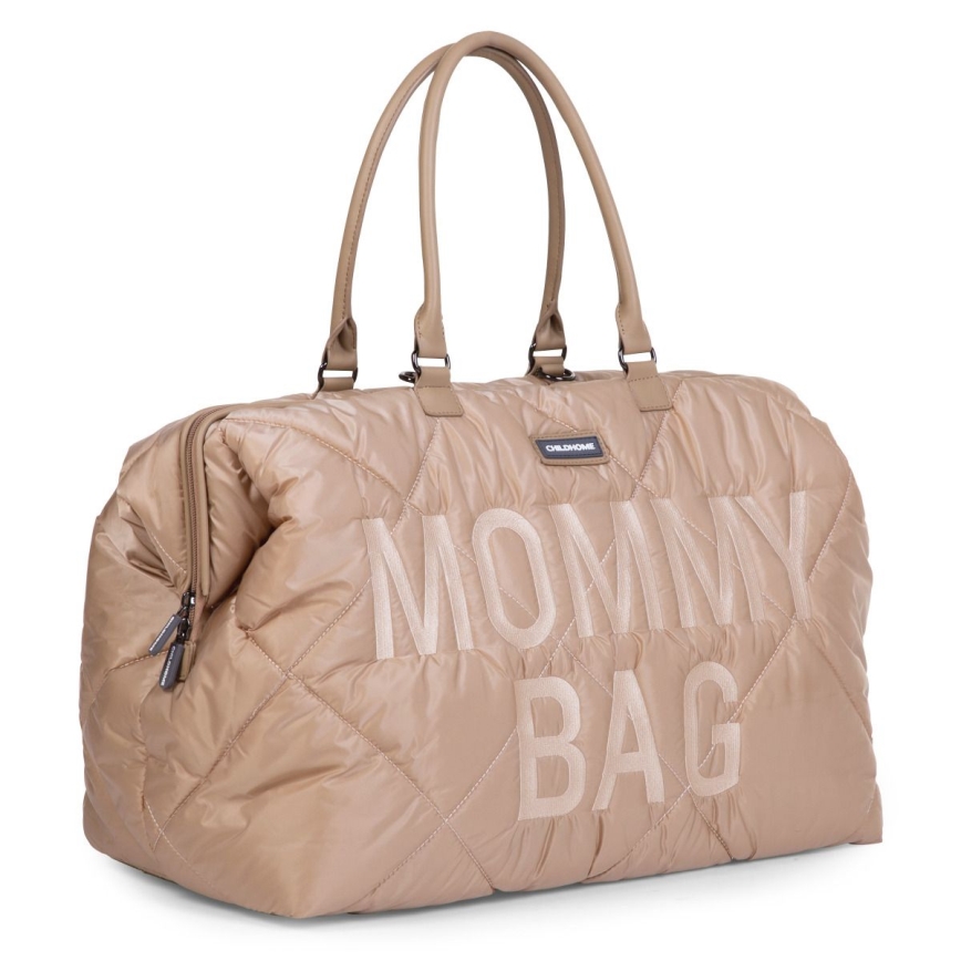 Childhome - Previjalna torba MOMMY BAG PUFFERED bež