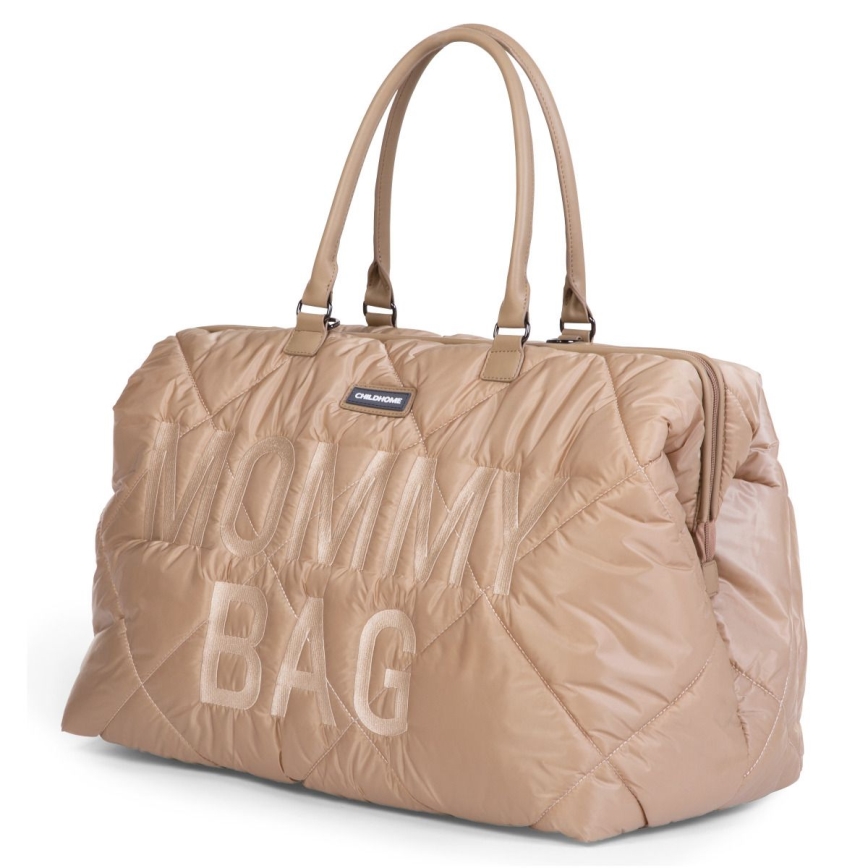 Childhome - Previjalna torba MOMMY BAG PUFFERED bež
