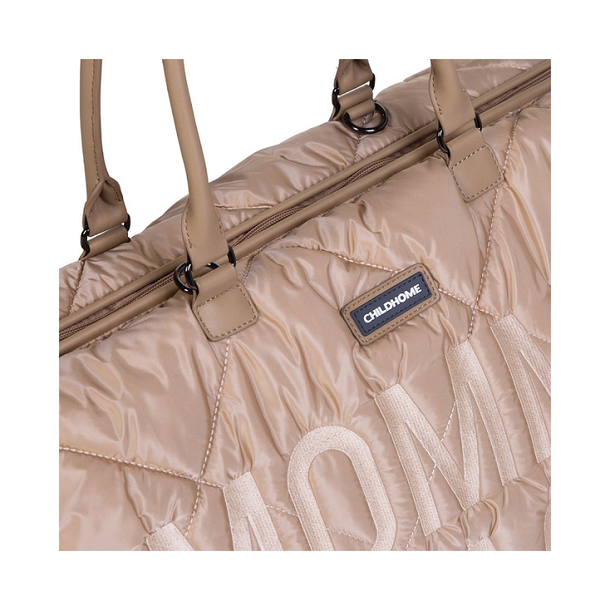 Childhome - Previjalna torba MOMMY BAG PUFFERED bež