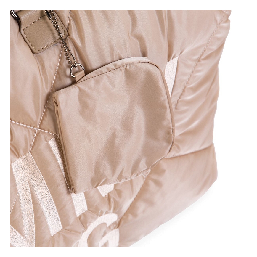 Childhome - Previjalna torba MOMMY BAG PUFFERED bež