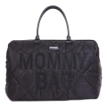 Childhome - Previjalna torba MOMMY BAG PUFFERED črna