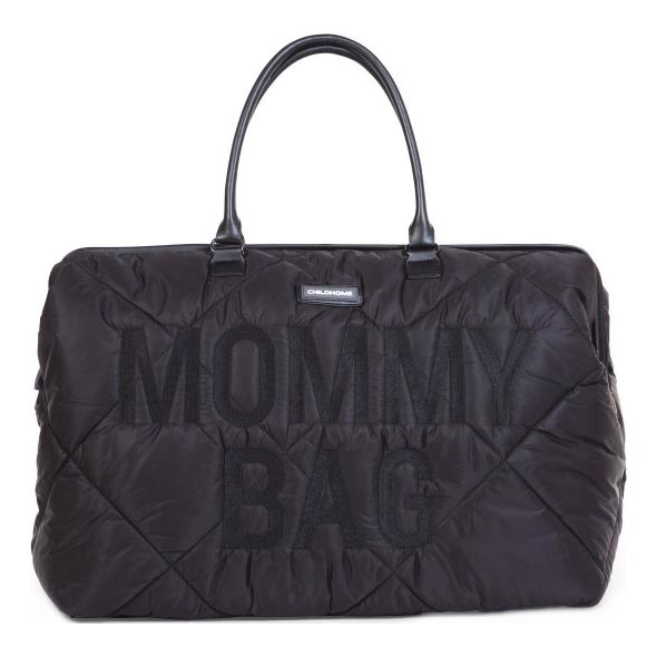 Childhome - Previjalna torba MOMMY BAG PUFFERED črna