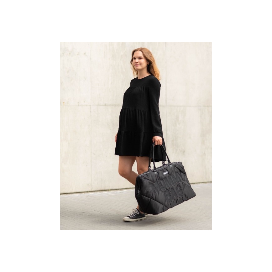 Childhome - Previjalna torba MOMMY BAG PUFFERED črna
