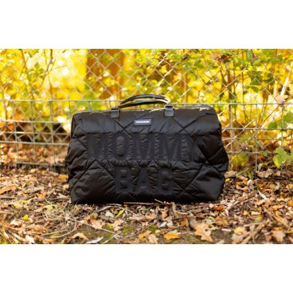 Childhome - Previjalna torba MOMMY BAG PUFFERED črna