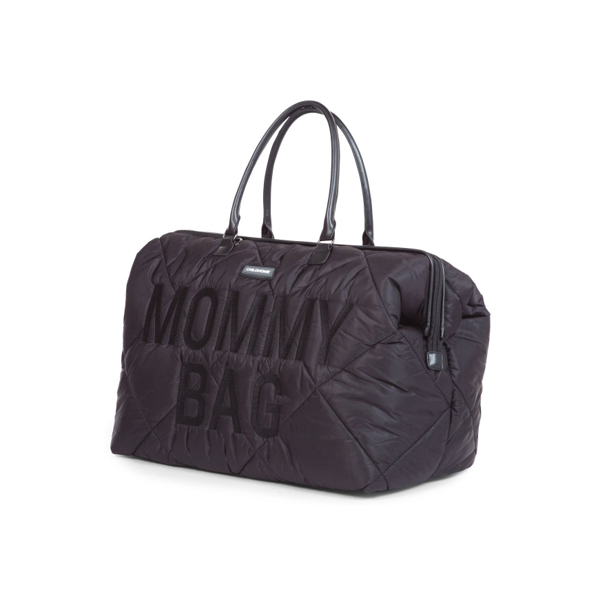 Childhome - Previjalna torba MOMMY BAG PUFFERED črna