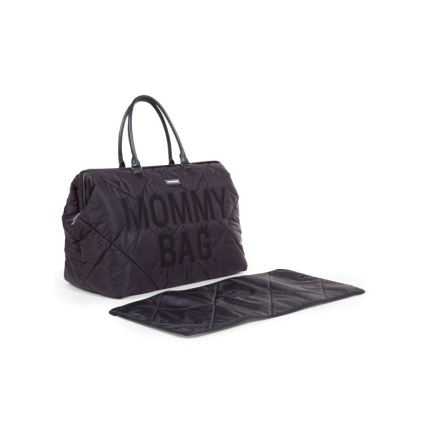 Childhome - Previjalna torba MOMMY BAG PUFFERED črna