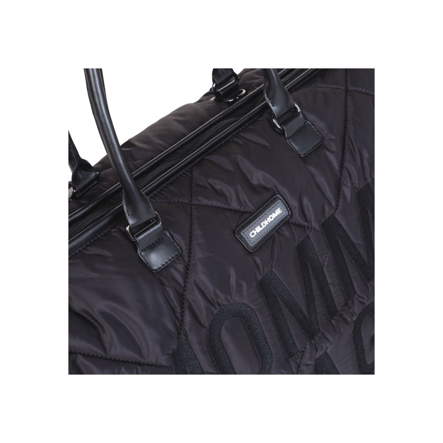 Childhome - Previjalna torba MOMMY BAG PUFFERED črna