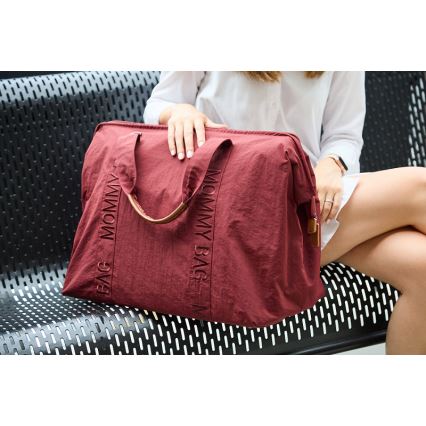 Childhome - Previjalna torba MOMMY BAG rdeča