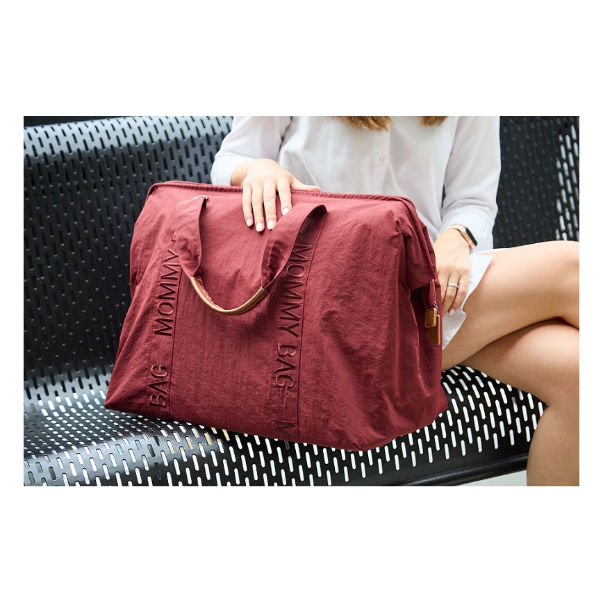 Childhome - Previjalna torba MOMMY BAG rdeča
