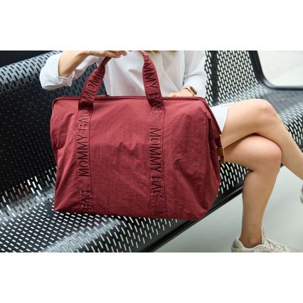 Childhome - Previjalna torba MOMMY BAG rdeča