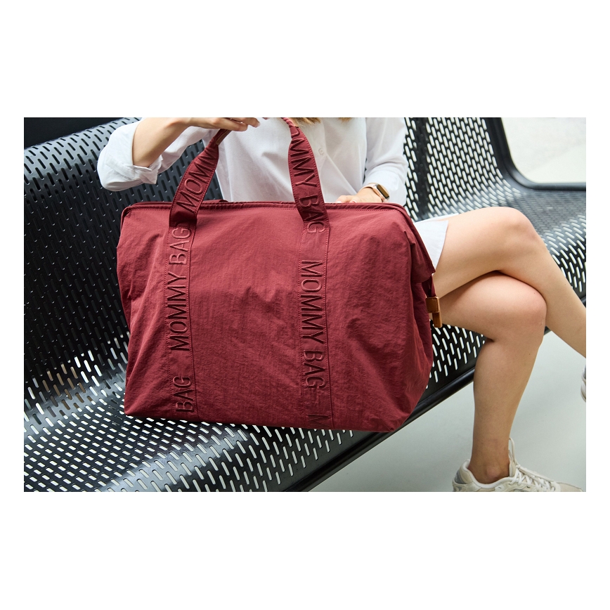 Childhome - Previjalna torba MOMMY BAG rdeča