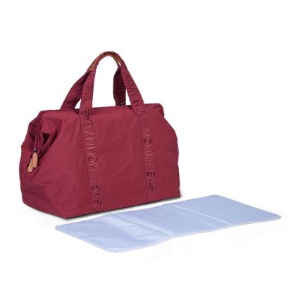 Childhome - Previjalna torba MOMMY BAG rdeča