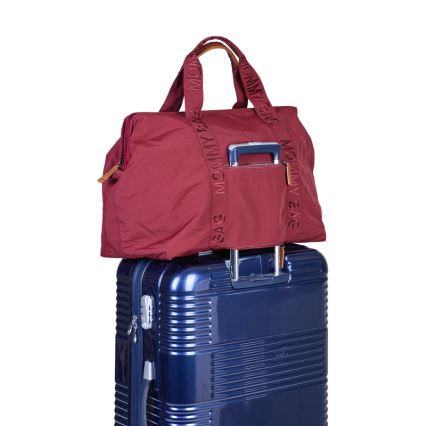 Childhome - Previjalna torba MOMMY BAG rdeča