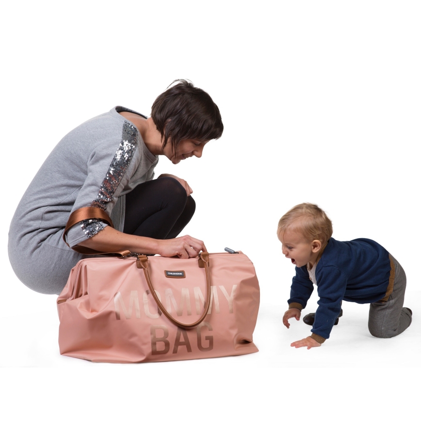 Childhome - Previjalna torba MOMMY BAG roza
