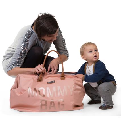 Childhome - Previjalna torba MOMMY BAG roza