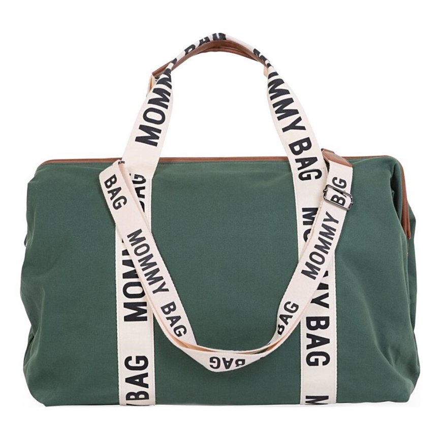 Childhome - Previjalna torba MOMMY BAG zelena