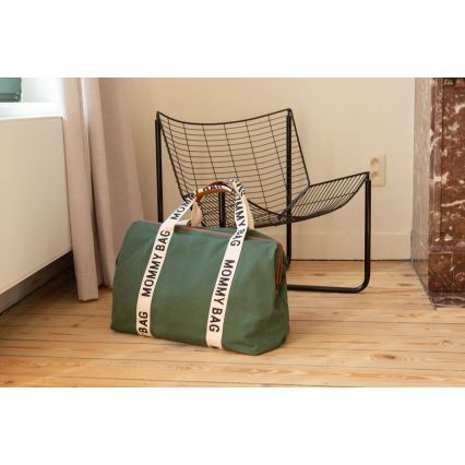 Childhome - Previjalna torba MOMMY BAG zelena