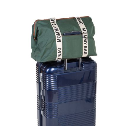 Childhome - Previjalna torba MOMMY BAG zelena