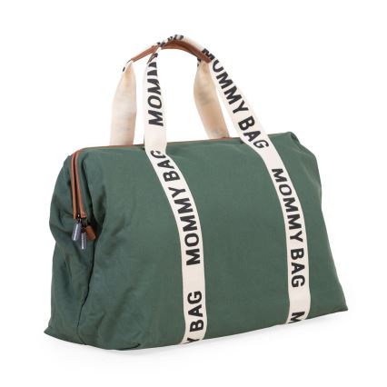Childhome - Previjalna torba MOMMY BAG zelena