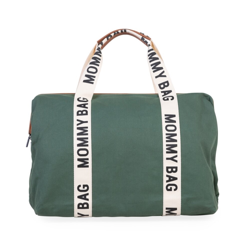 Childhome - Previjalna torba MOMMY BAG zelena
