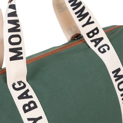 Childhome - Previjalna torba MOMMY BAG zelena