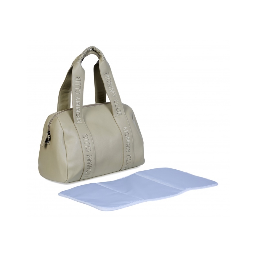 Childhome - Previjalna torba MOMMY CLUB LEATHER bež