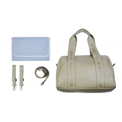 Childhome - Previjalna torba MOMMY CLUB LEATHER bež