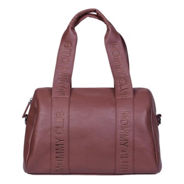 Childhome - Previjalna torba MOMMY CLUB LEATHER rjava