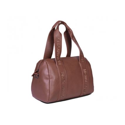 Childhome - Previjalna torba MOMMY CLUB LEATHER rjava