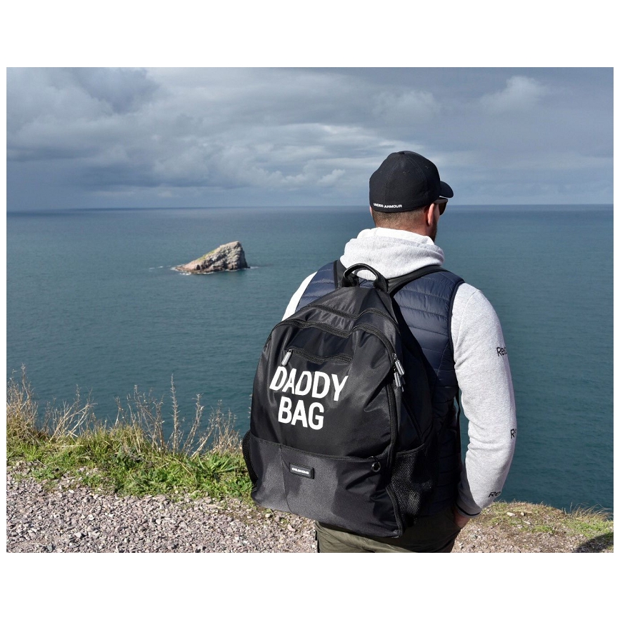 Childhome - Spremenljiv nahrbtnik DADDY BAG črna