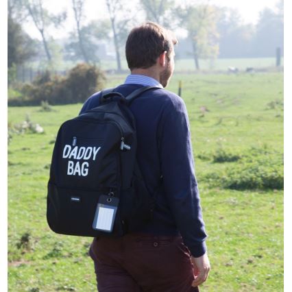 Childhome - Spremenljiv nahrbtnik DADDY BAG črna