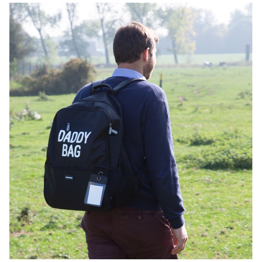 Childhome - Spremenljiv nahrbtnik DADDY BAG črna