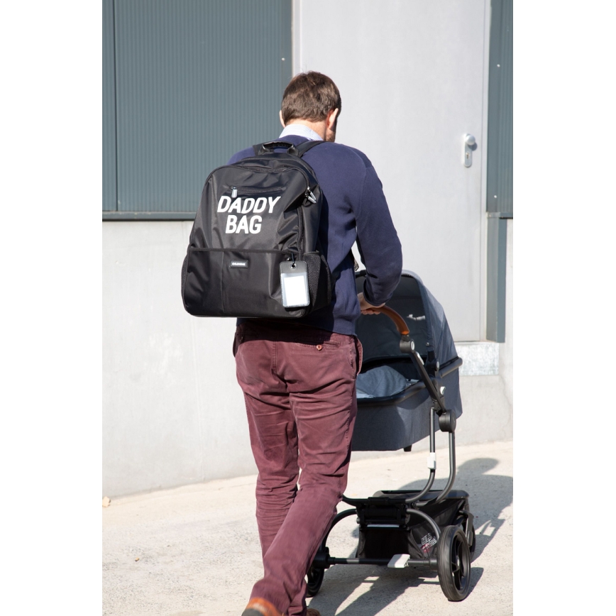Childhome - Spremenljiv nahrbtnik DADDY BAG črna